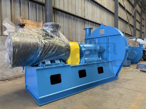 Gas pressurization fan