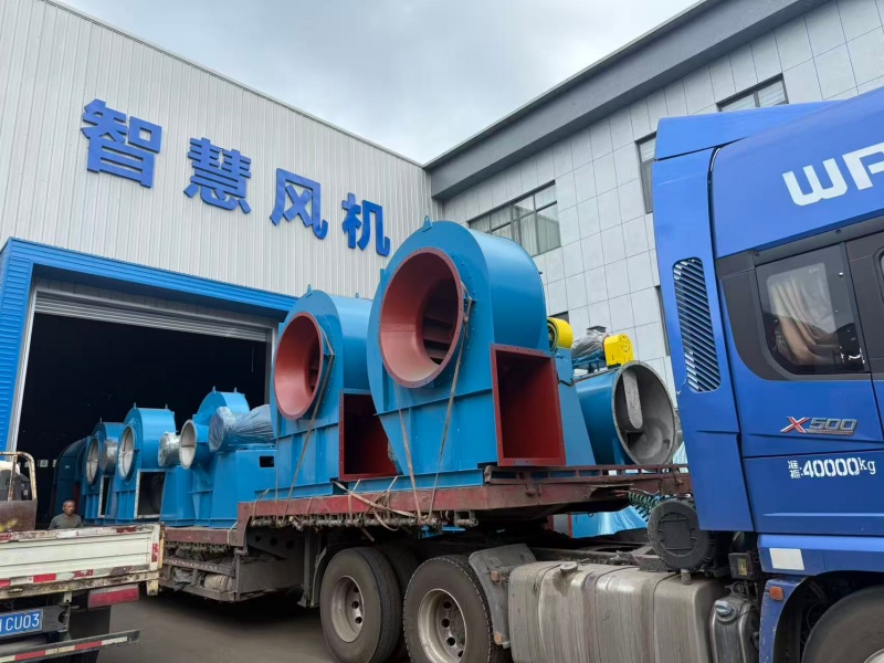 Centrifugal fan shipment