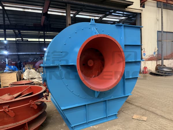Gas pressurization fan