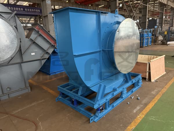 Desulfurization and denitrification fan