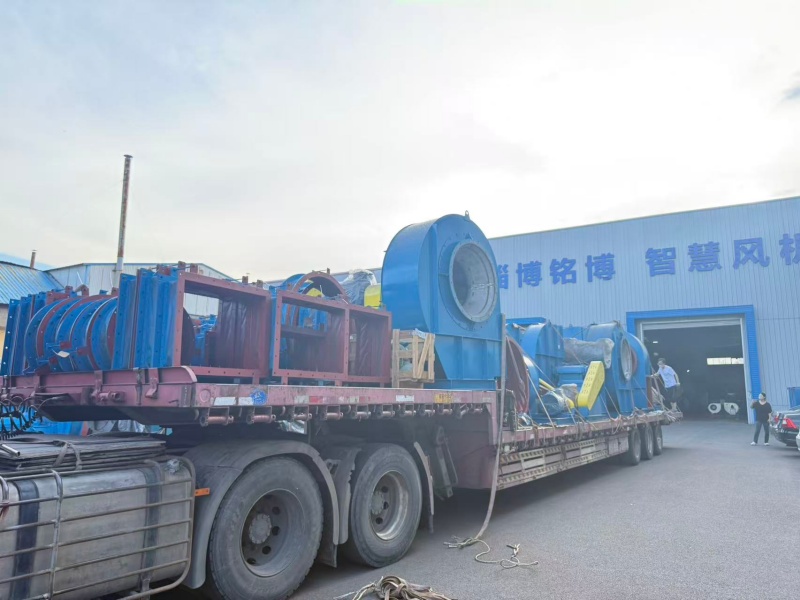 Centrifugal fan shipment