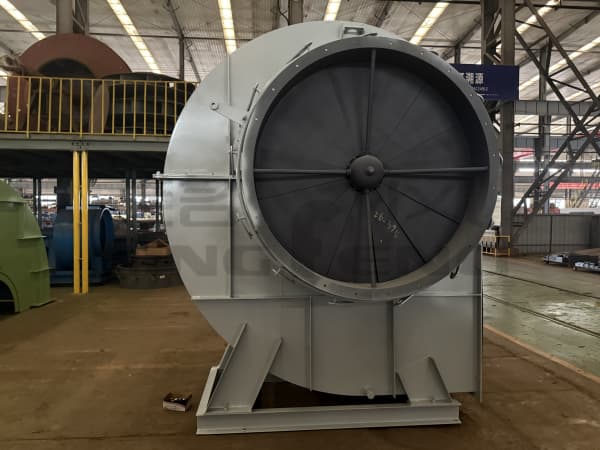 Material conveying fan