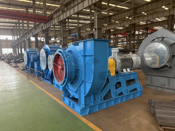 Steel mill fan