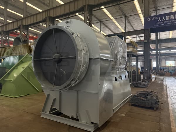 Desulfurization and denitrification fan