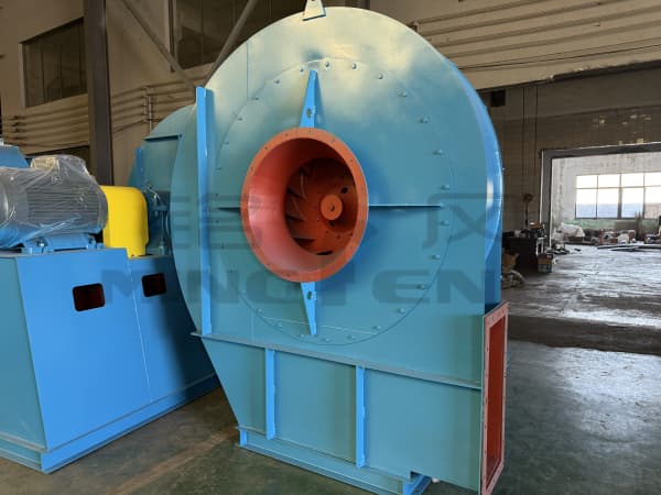 Gas pressurization fan