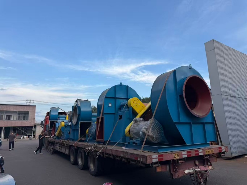 Centrifugal fan shipment