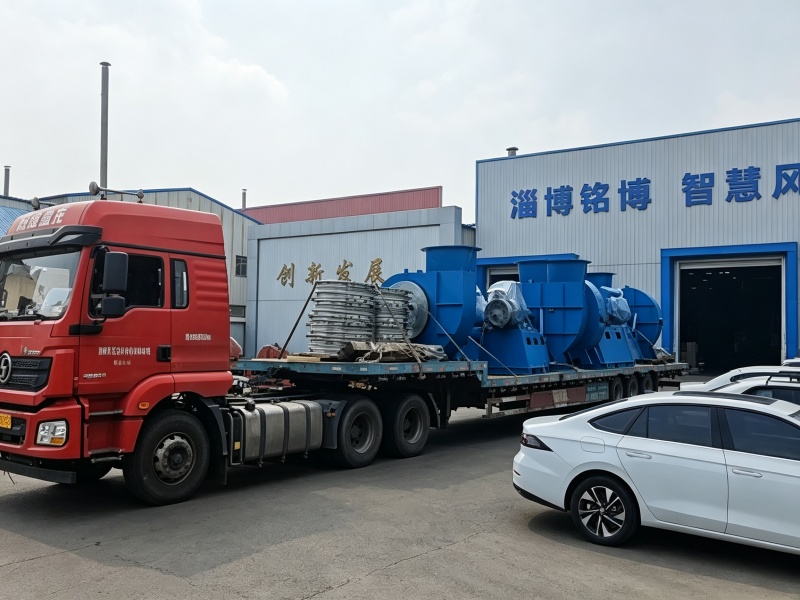 Centrifugal fan shipment